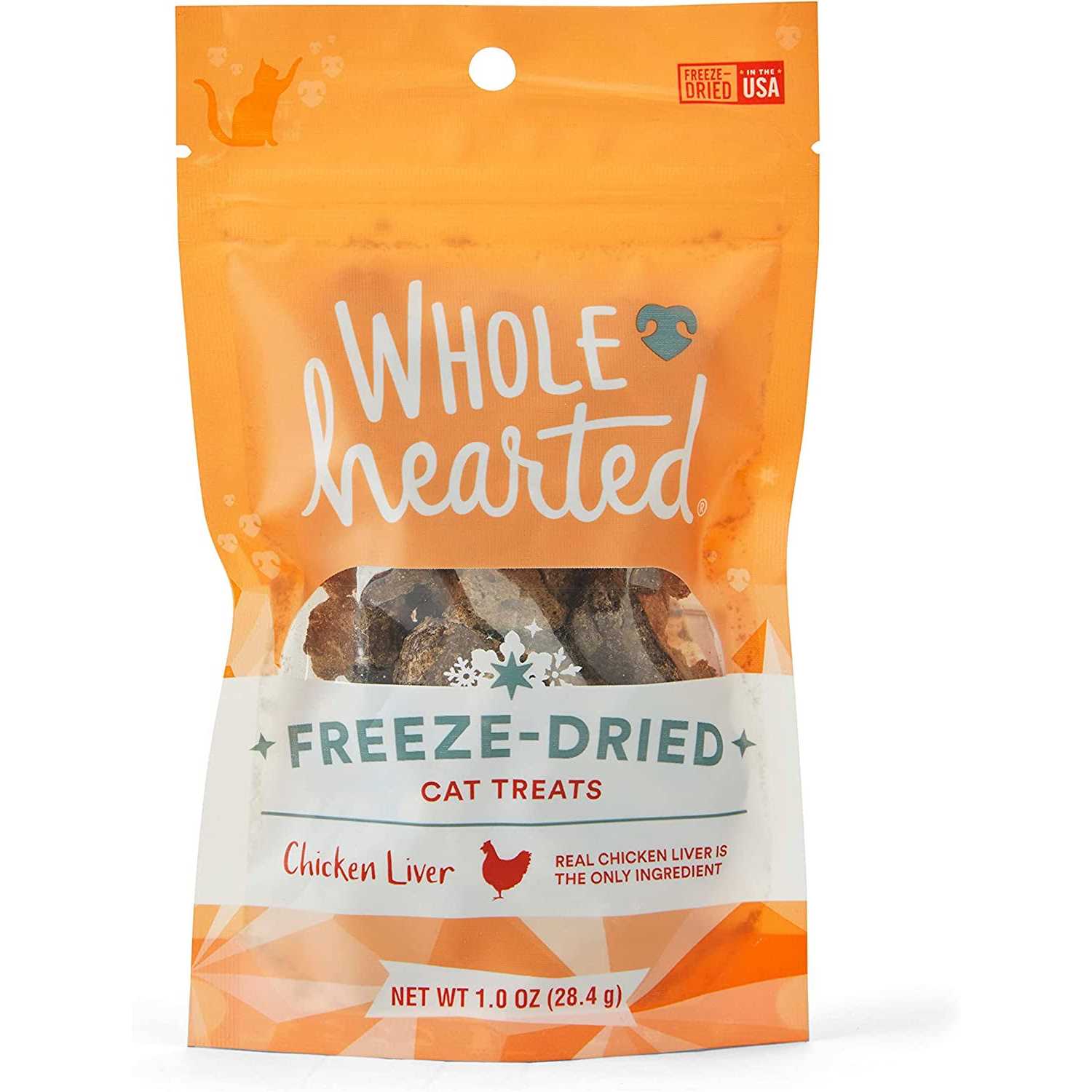 WholeHearted Chicken Liver Freeze-Dried Cat Treats