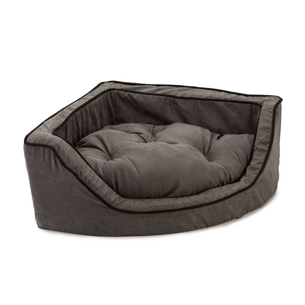 Snoozer Luxury Overstuffed Corner Dog Bed