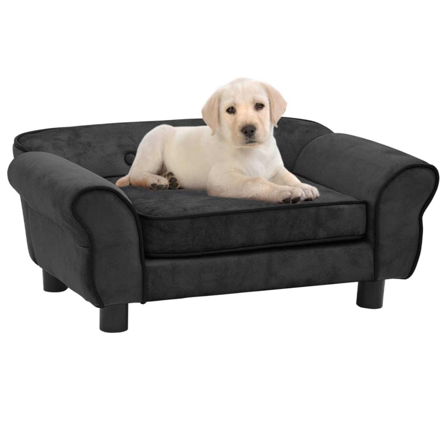 vidaXL Dog Sofa 28.3×17.7×11.8 Plush