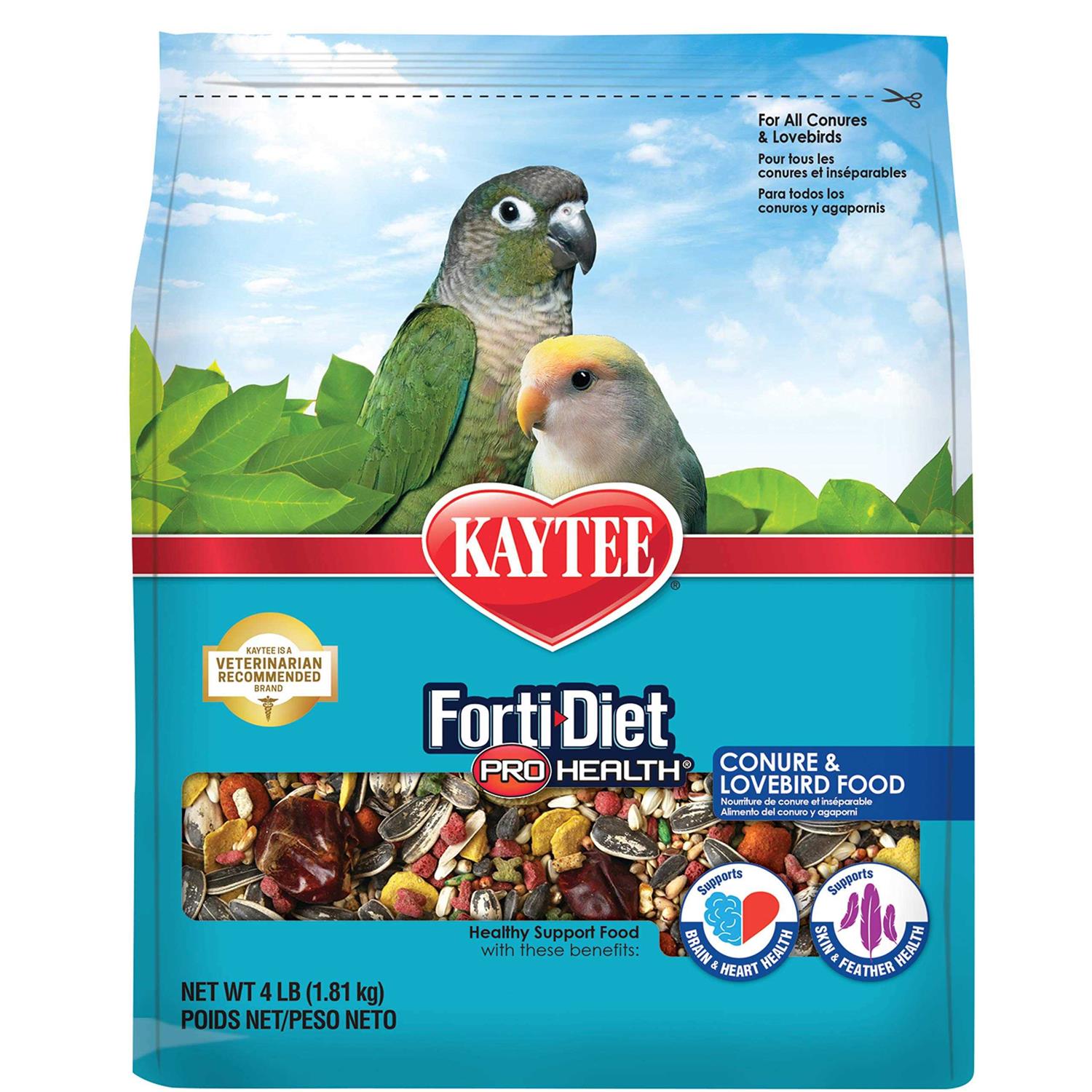 Kaytee Forti-Diet Pro Health Egg-Cite! Conure Food