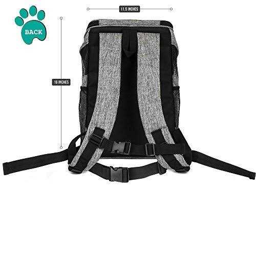 PetAmi Premium Pet Carrier Backpack for Small Cats and Dogs