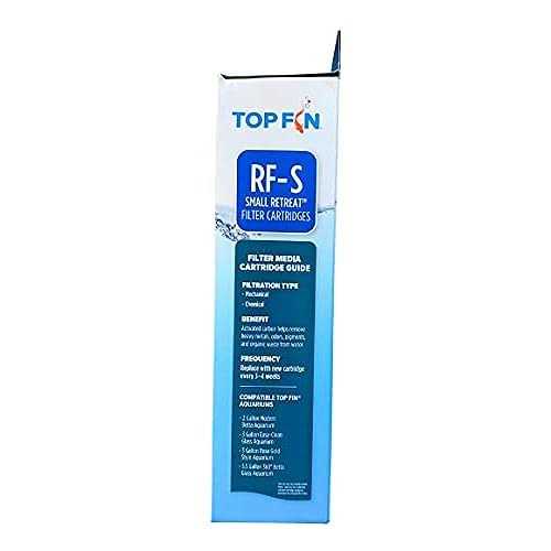 Top Fin Retreat Rf-S Filter Cartridges Refill