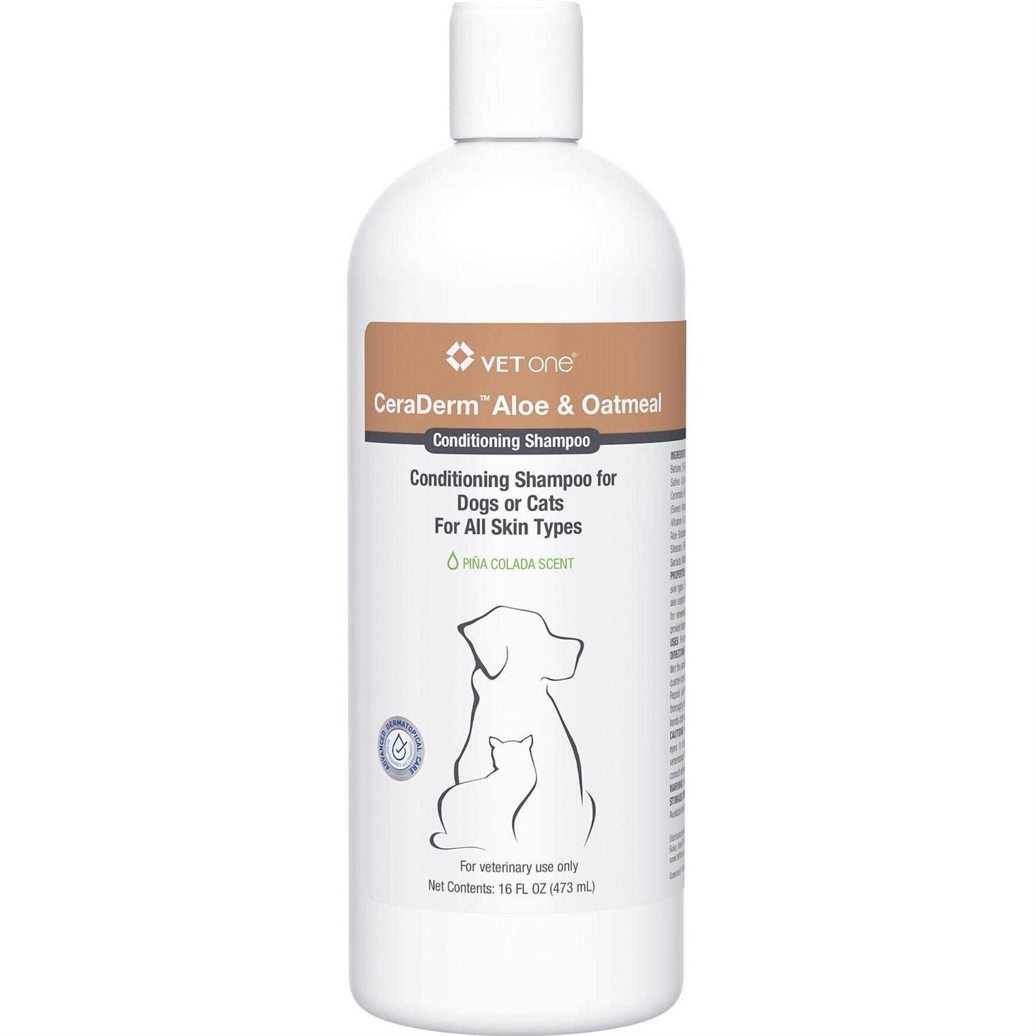 CeraDerm Aloe and Oatmeal Conditioning Shampoo