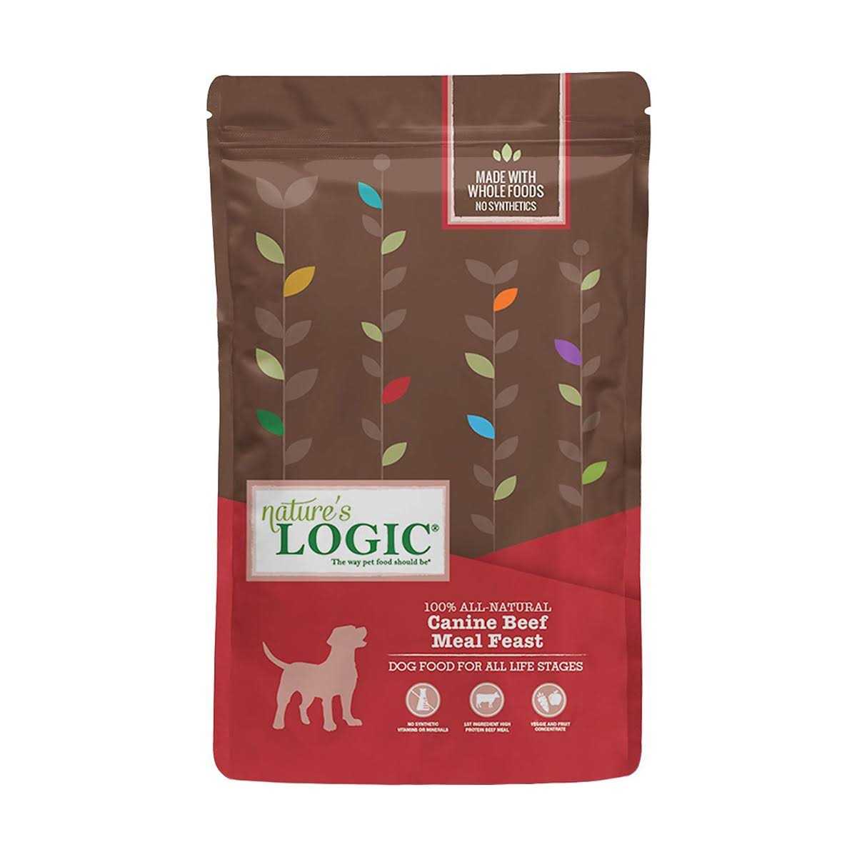 Nature’s Logic Canine Beef Meal Feast Dry Dog Food