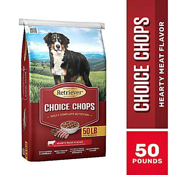 Retriever Choice Chops Adult Beef Recipe Dry Dog Food