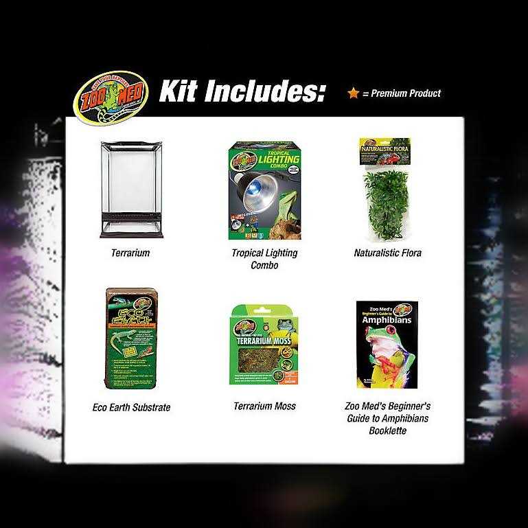Zoo Med Naturalistic Terrarium Tropical Kit
