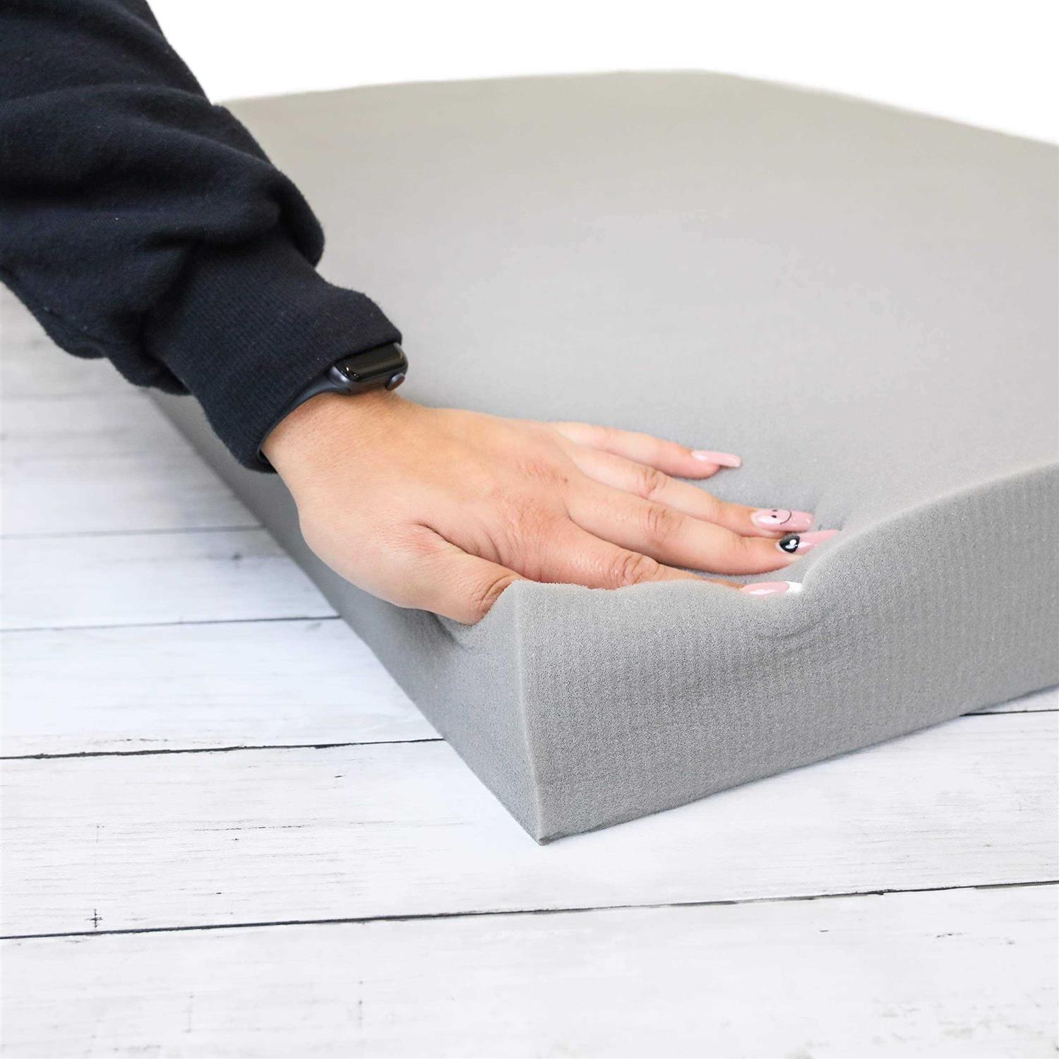 BarksBar Gray Orthopedic Dog Bed