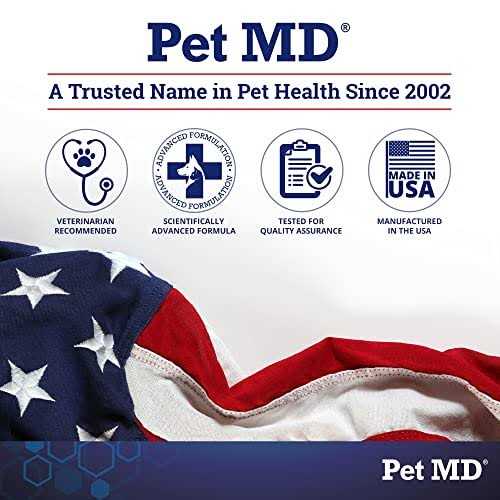Pet MD Chlorhexidine Antiseptic Dog & Cat Wipes