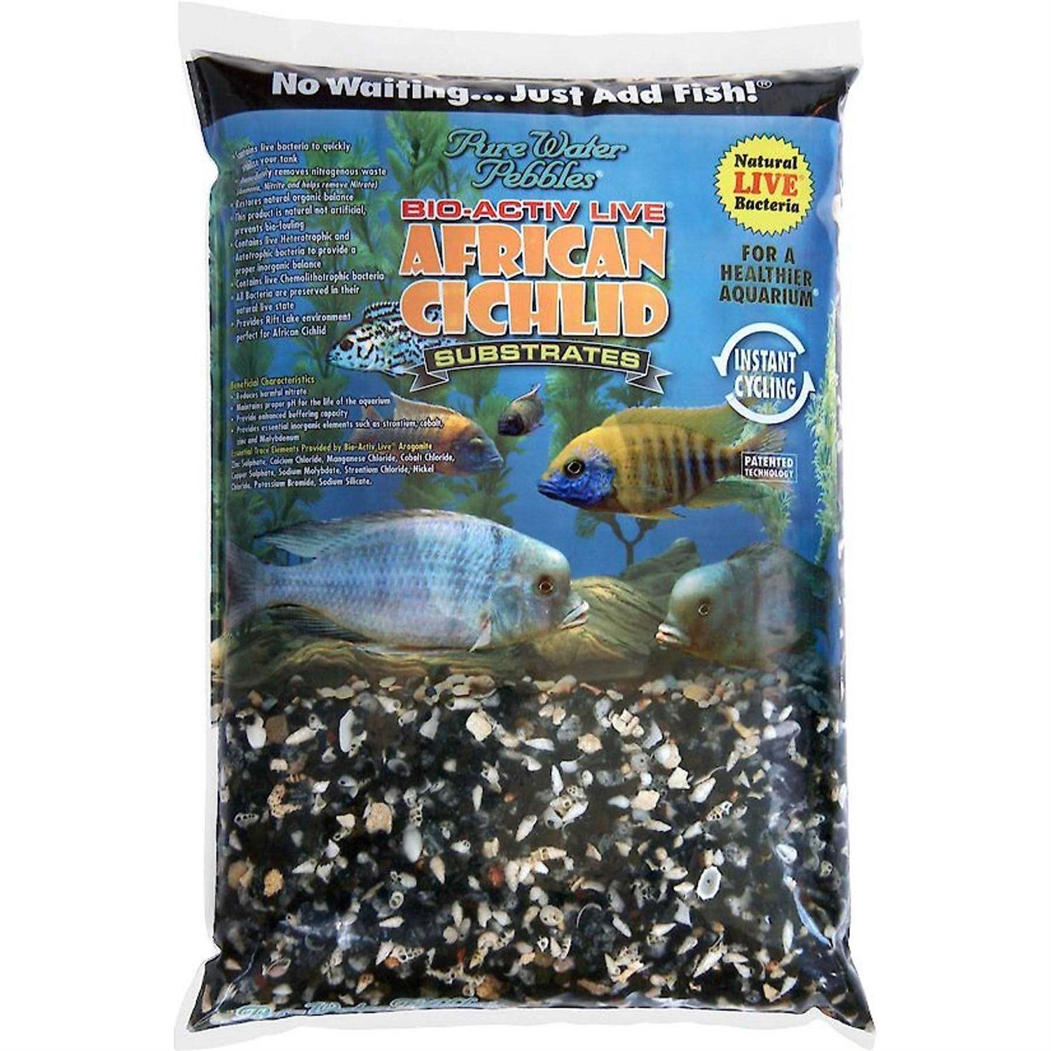 Pure Water Pebbles Bio-Activ Live African Cichlid Substrates