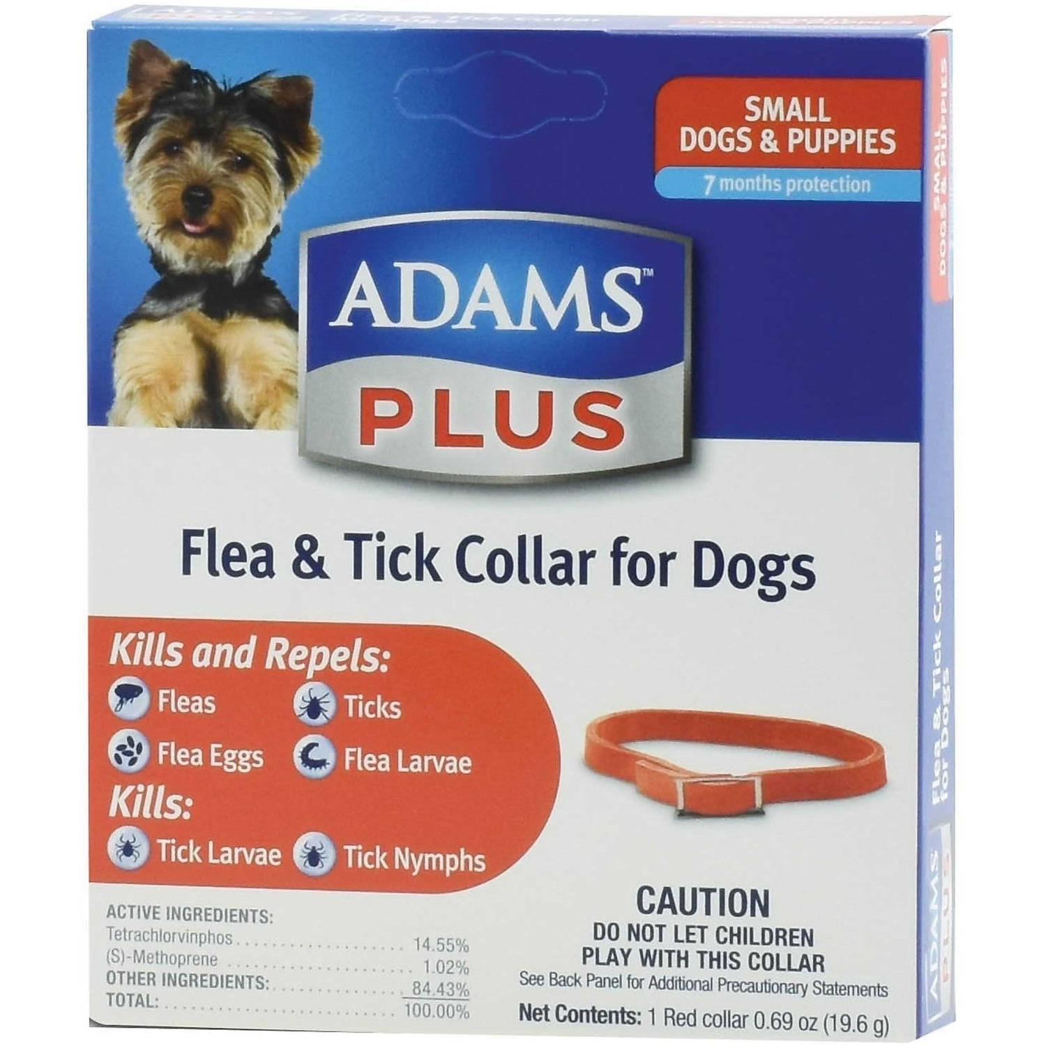Adams Flea & Tick Plus Collar for Dogs