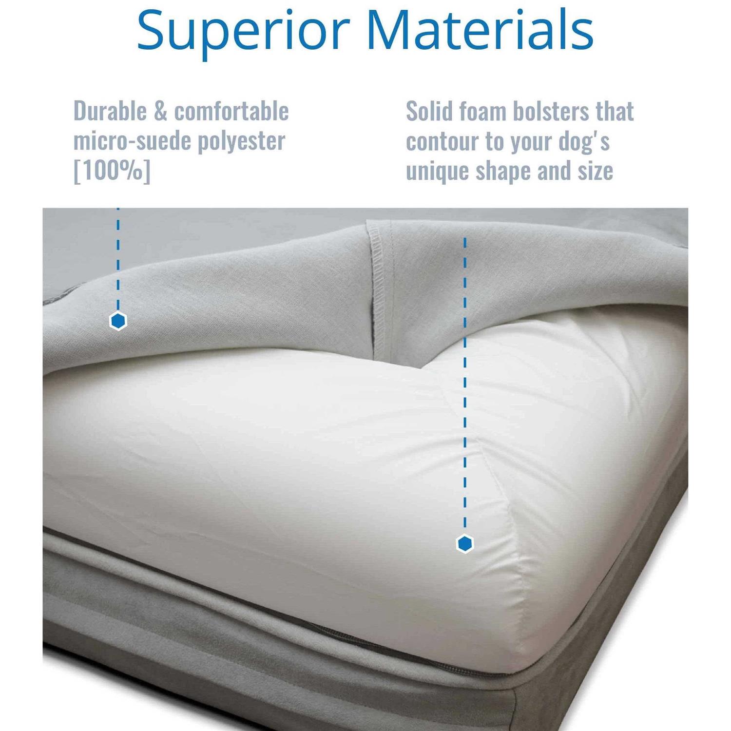 PetFusion BetterLounge Orthopedic Memory Foam Dog Bed