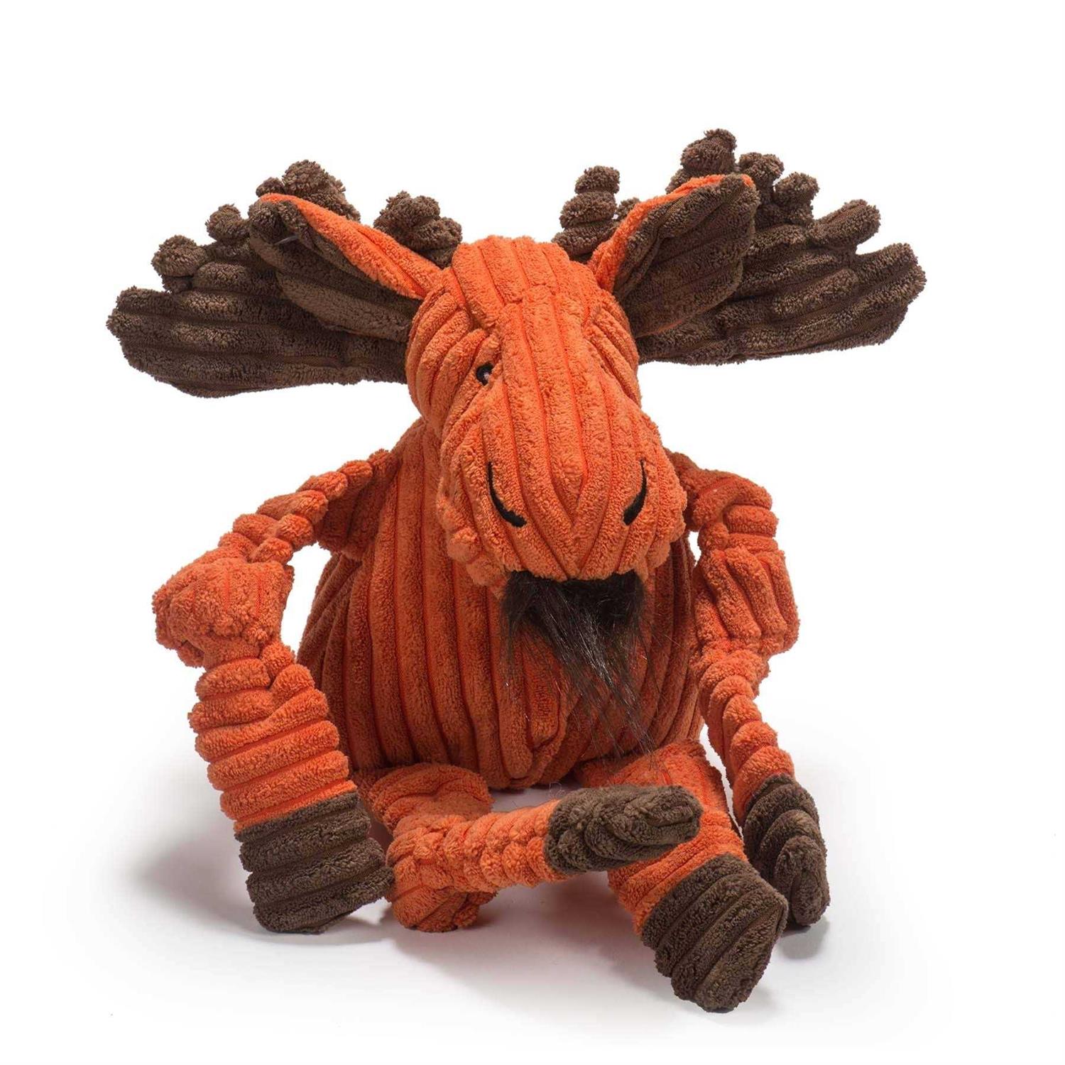 HuggleHounds Knotties Moose Dog Toy