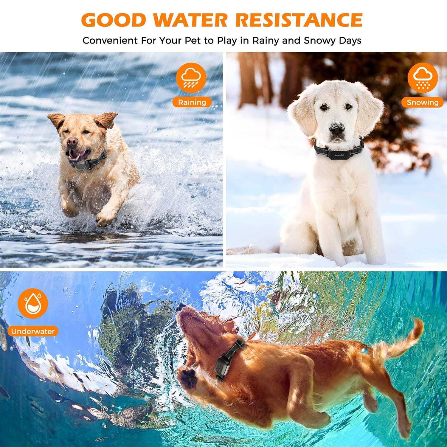 Aweec Wireless Dog Fence System 2023 Electric Fence for Dog & Training Collar with Remote