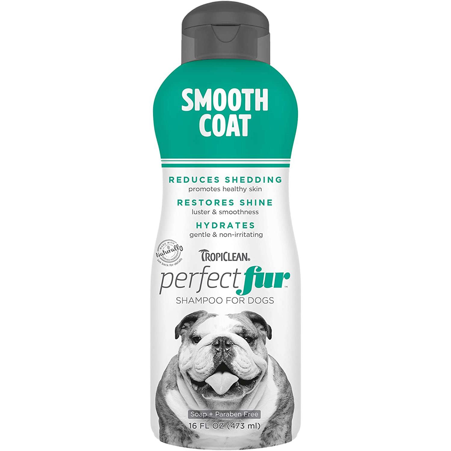 TropiClean PerfectFur Smooth Coat Shampoo for Dogs