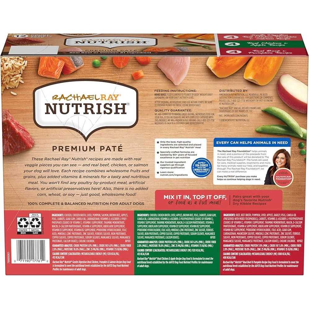Rachael Ray Nutrish Premium Wet Dog Food Variety Pack