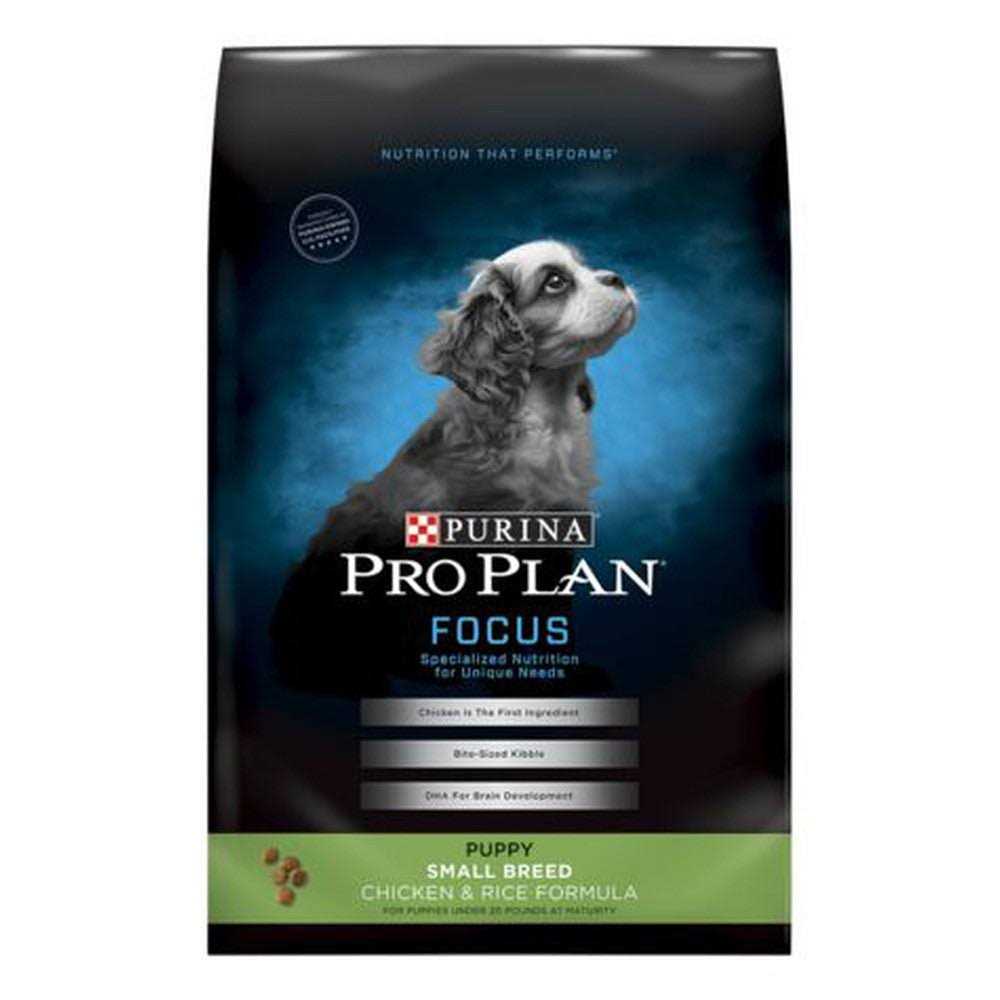 Purina Pro Plan Chicken & Rice Formula Puppy Small Breed Dry Dog Food