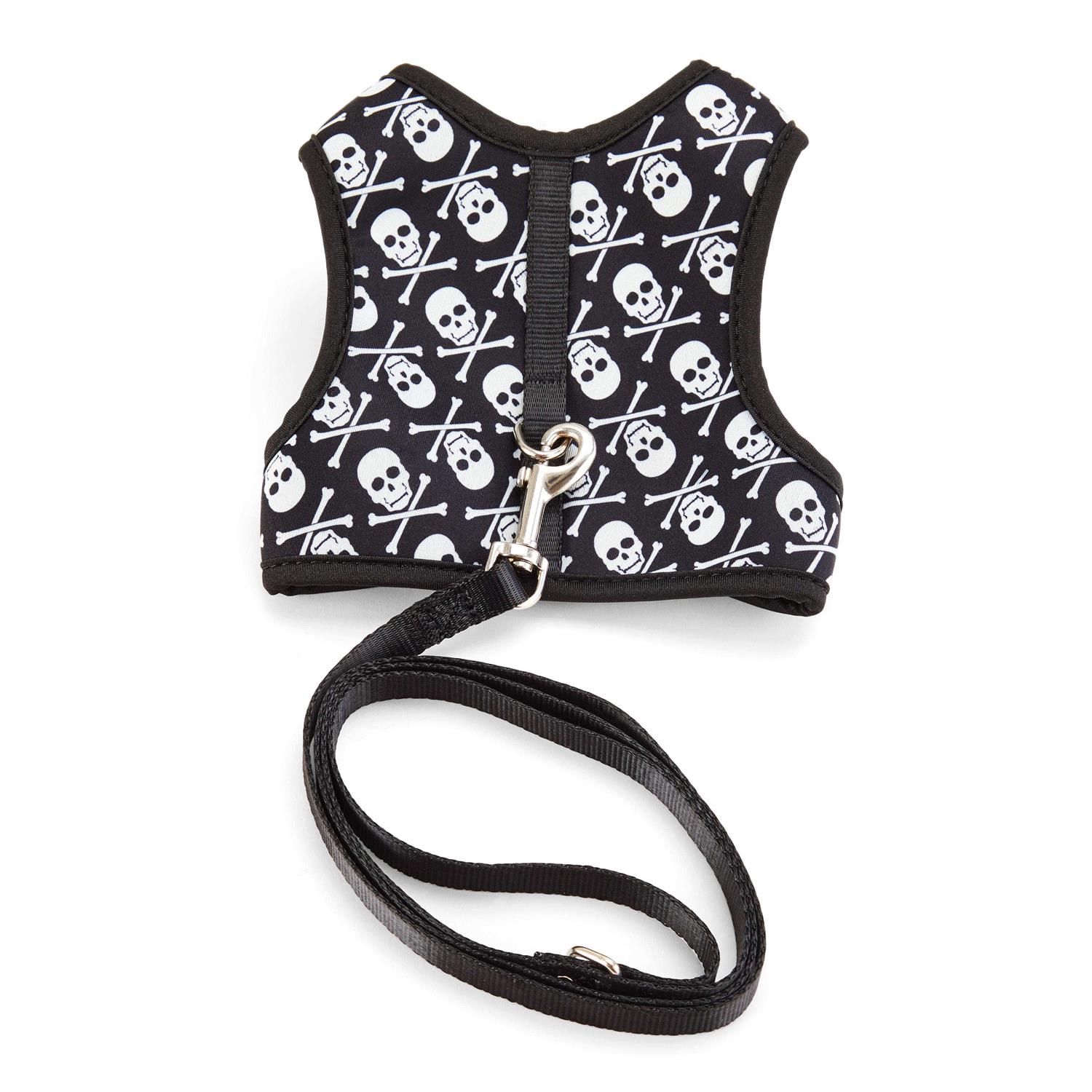 YOULY Skull Cat Harness & Leash Set