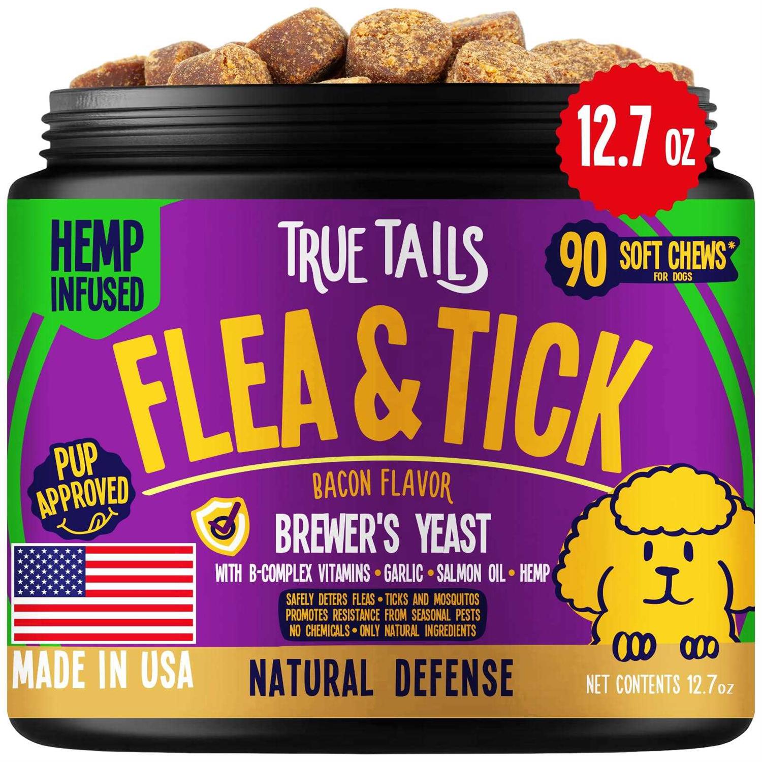True Tails Natural Flea and Tick Prevention for Dogs