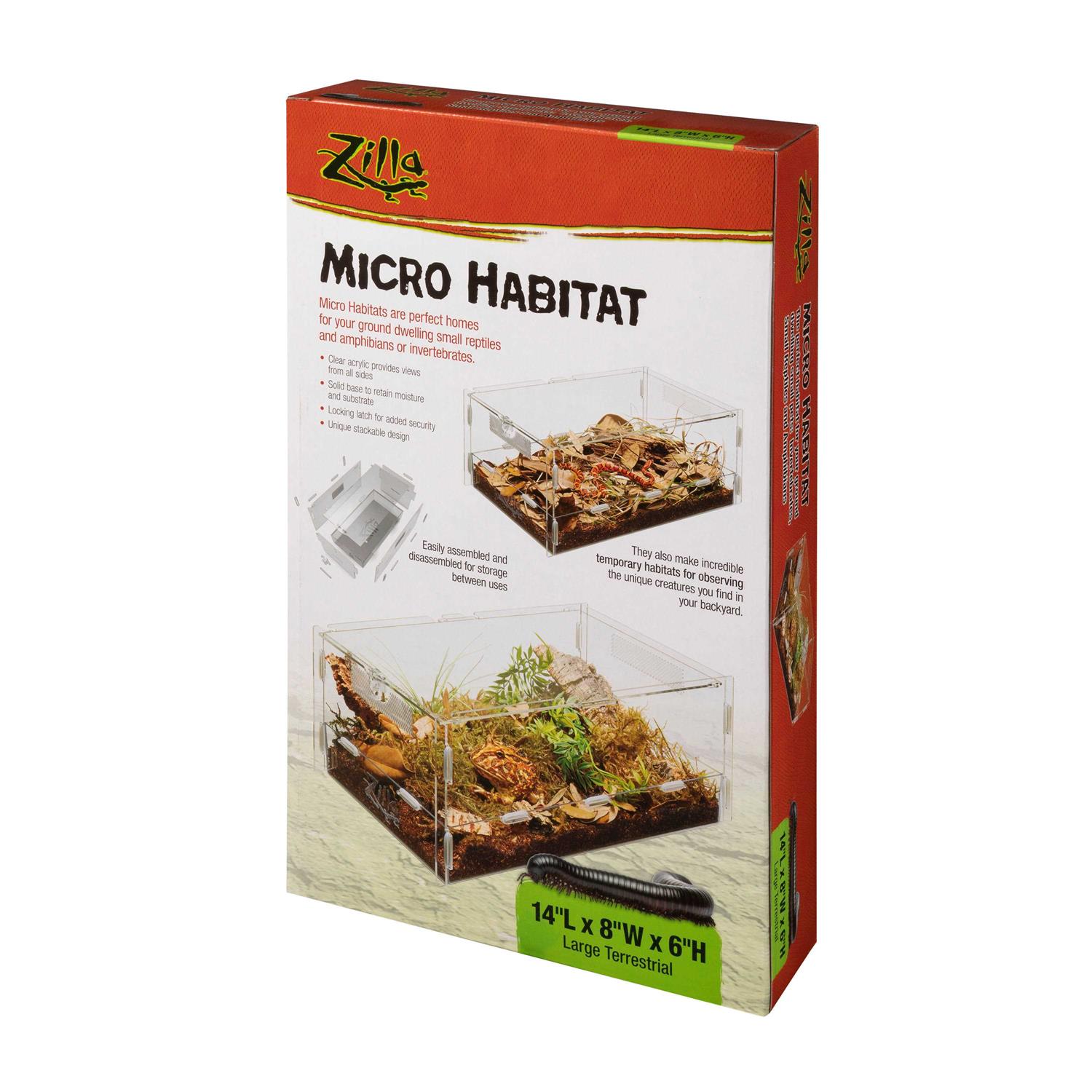 Zilla Micro Habitat Terrestrial