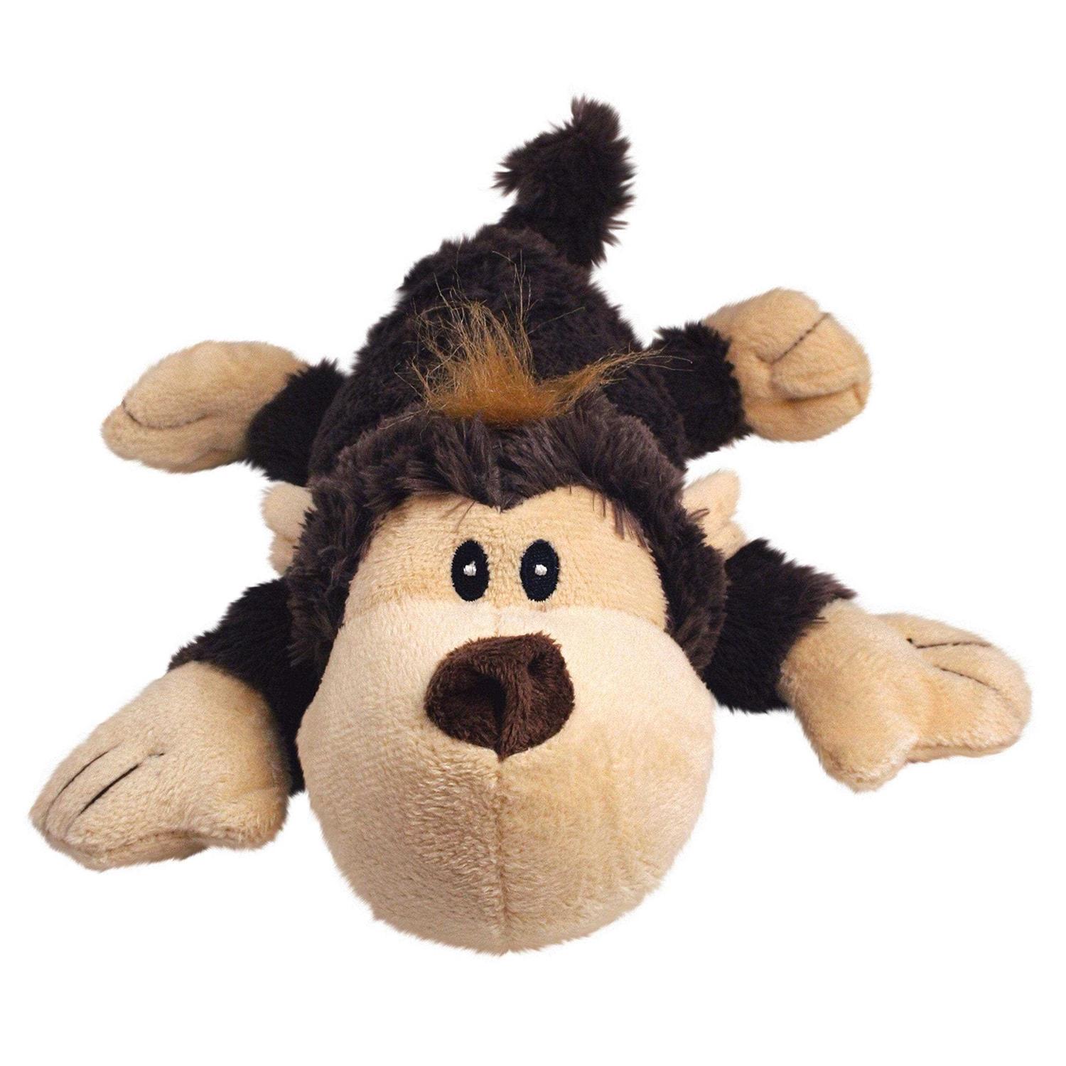 KONG Cozie Spunky Monkey Dog Toy