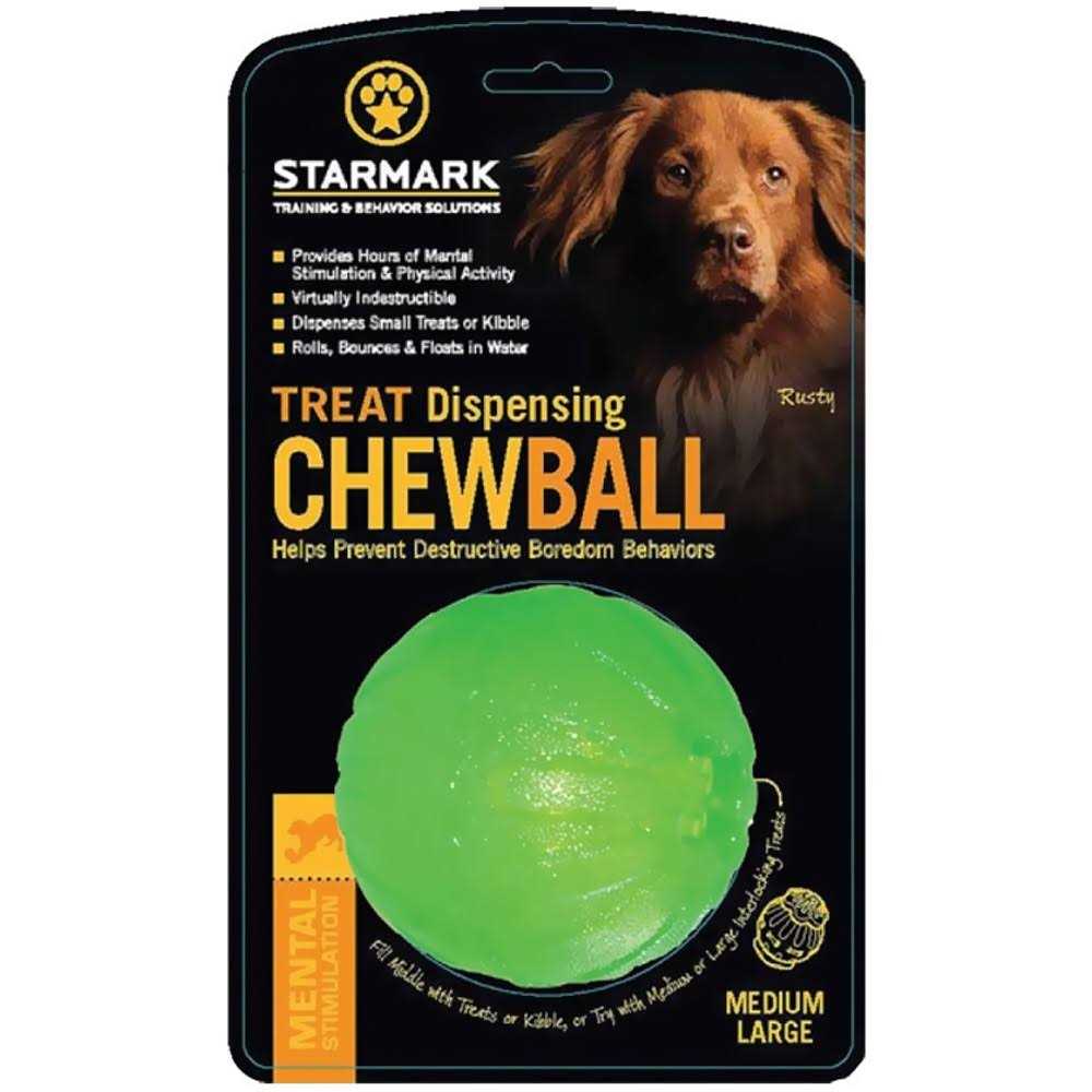 Starmark Treat Dispensing Chew Ball