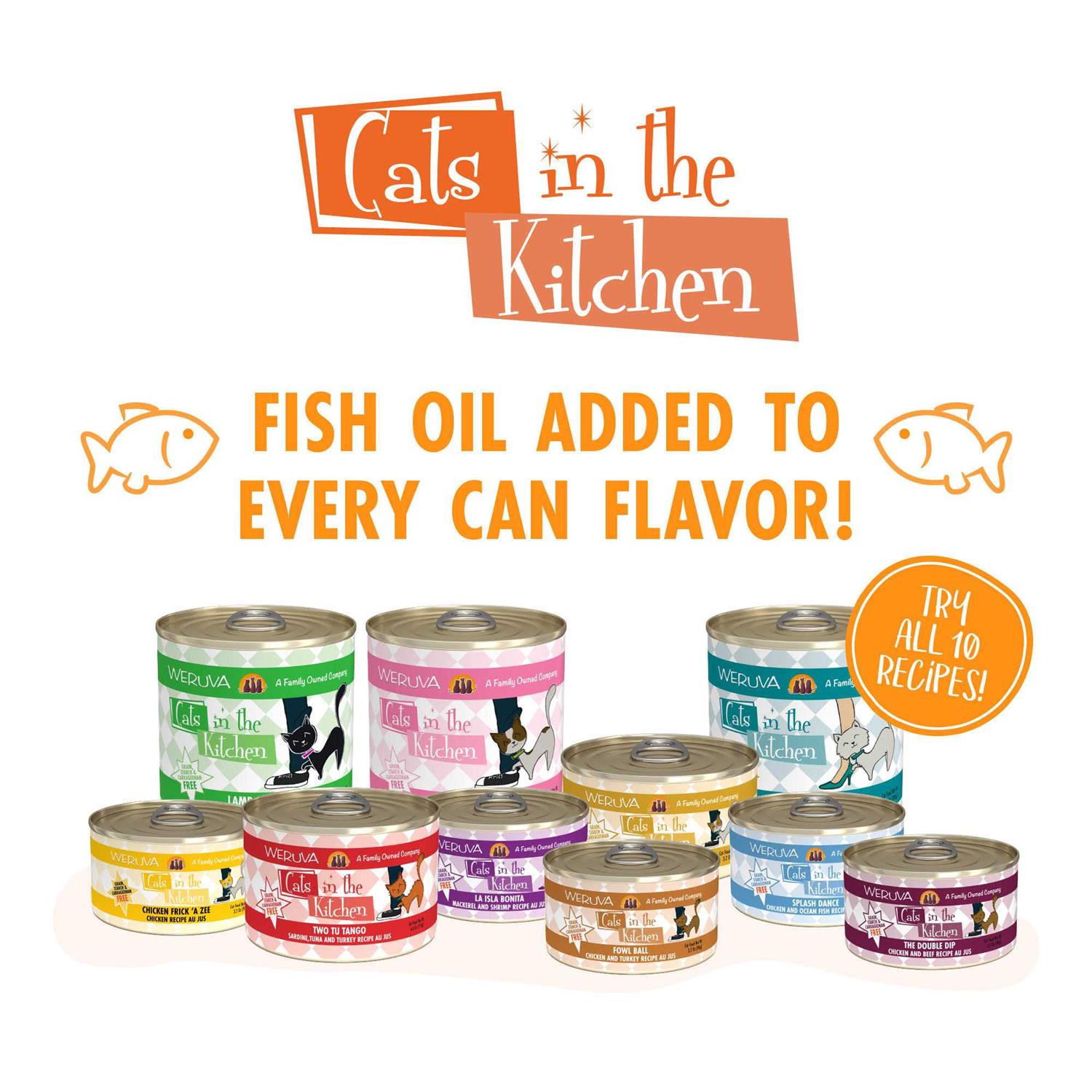 Weruva Cats in the Kitchen Cuties Cat Food Variety Pack