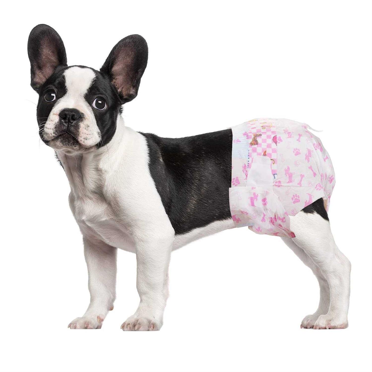 Dono Disposable Dog Diapers Female Super Absorbent Doggie Diaper Rapid-Dry Gel Technology Puppy Diapers