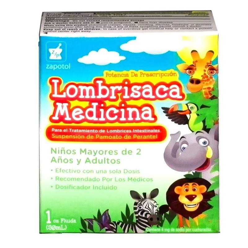 Lombrisaca Medicina Worms Treatment 1 oz