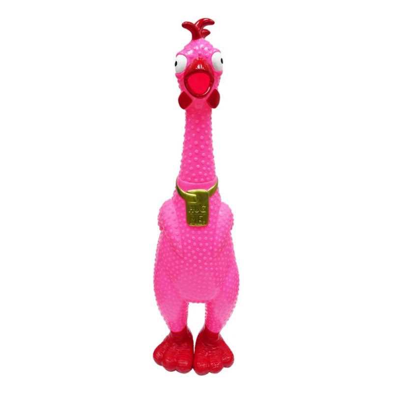 Animolds A Giant screaming Chicken the Hug Me squeaky Chicken Toy