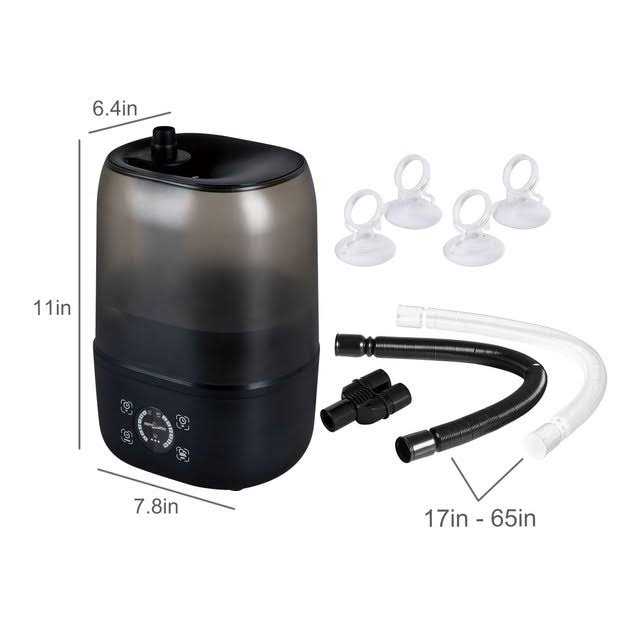 REPTI ZOO Digital Timing Reptile Terrarium Humidifier