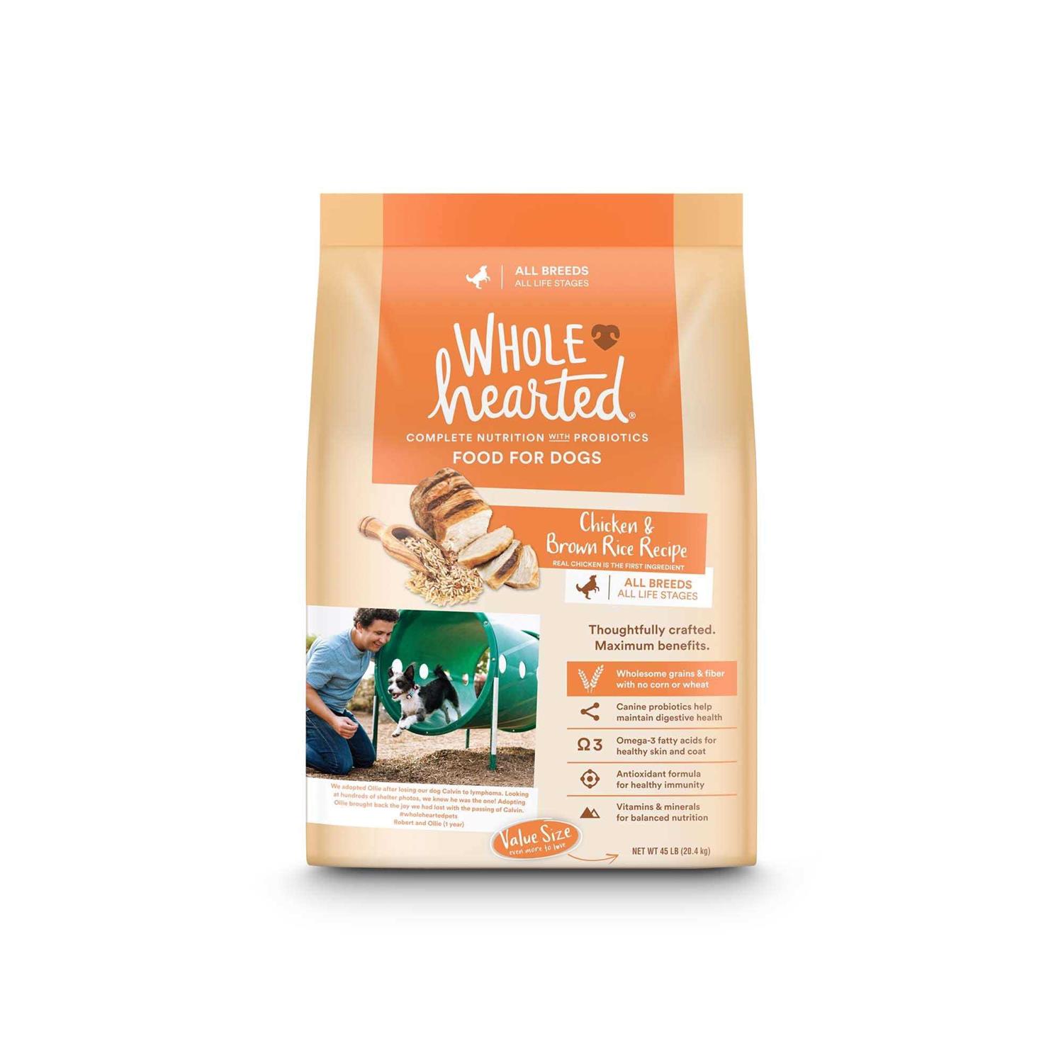 WholeHearted All Life Stages Chicken and Rice Recipe Dry Dog Food