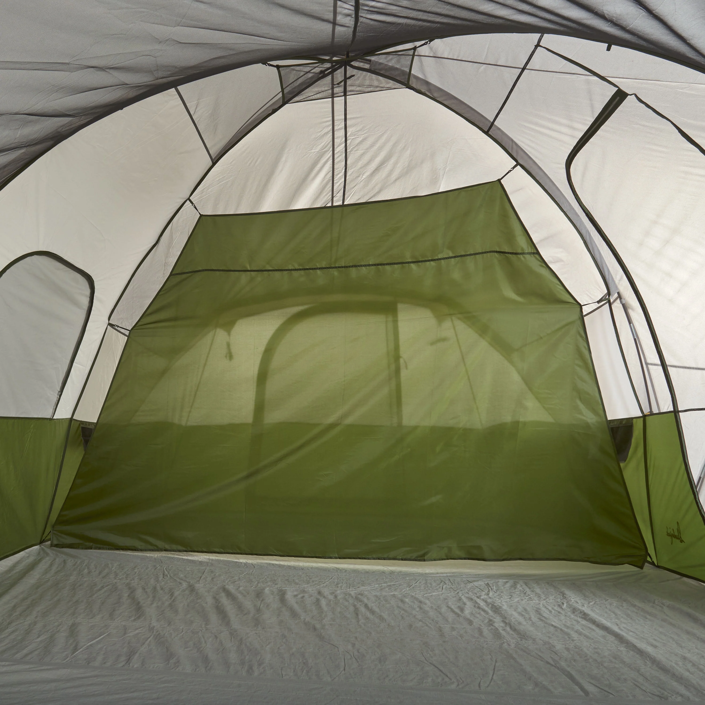 Slumberjack Riverbend 10-Person, 3-Room, Hybrid Dome Tent, Off-White ...