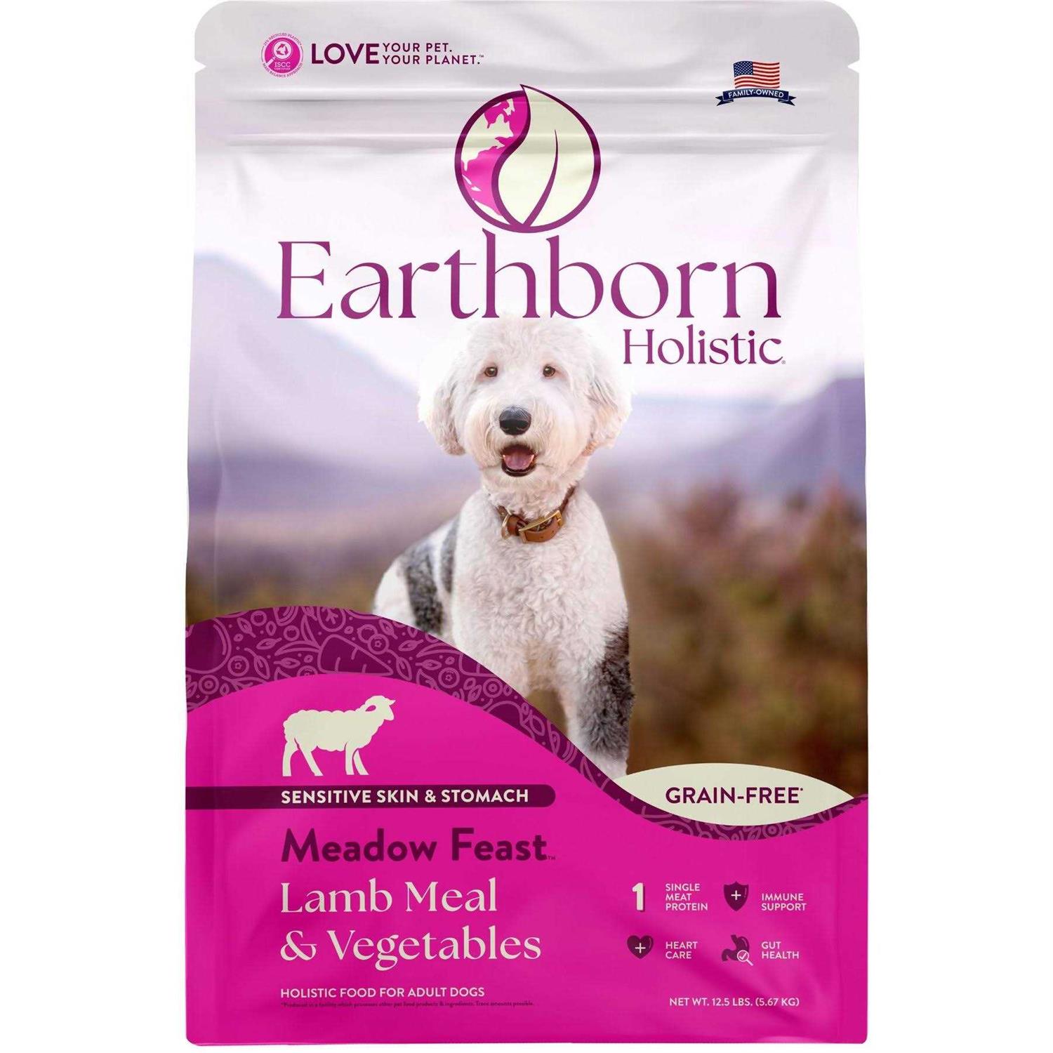 Earthborn Holistic Grain Free Dry Dog Food Meadow Feast