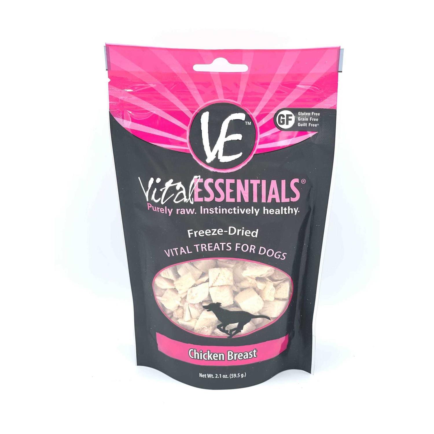 Vital Essentials Dog Treats Freeze Dried Chicken Breast