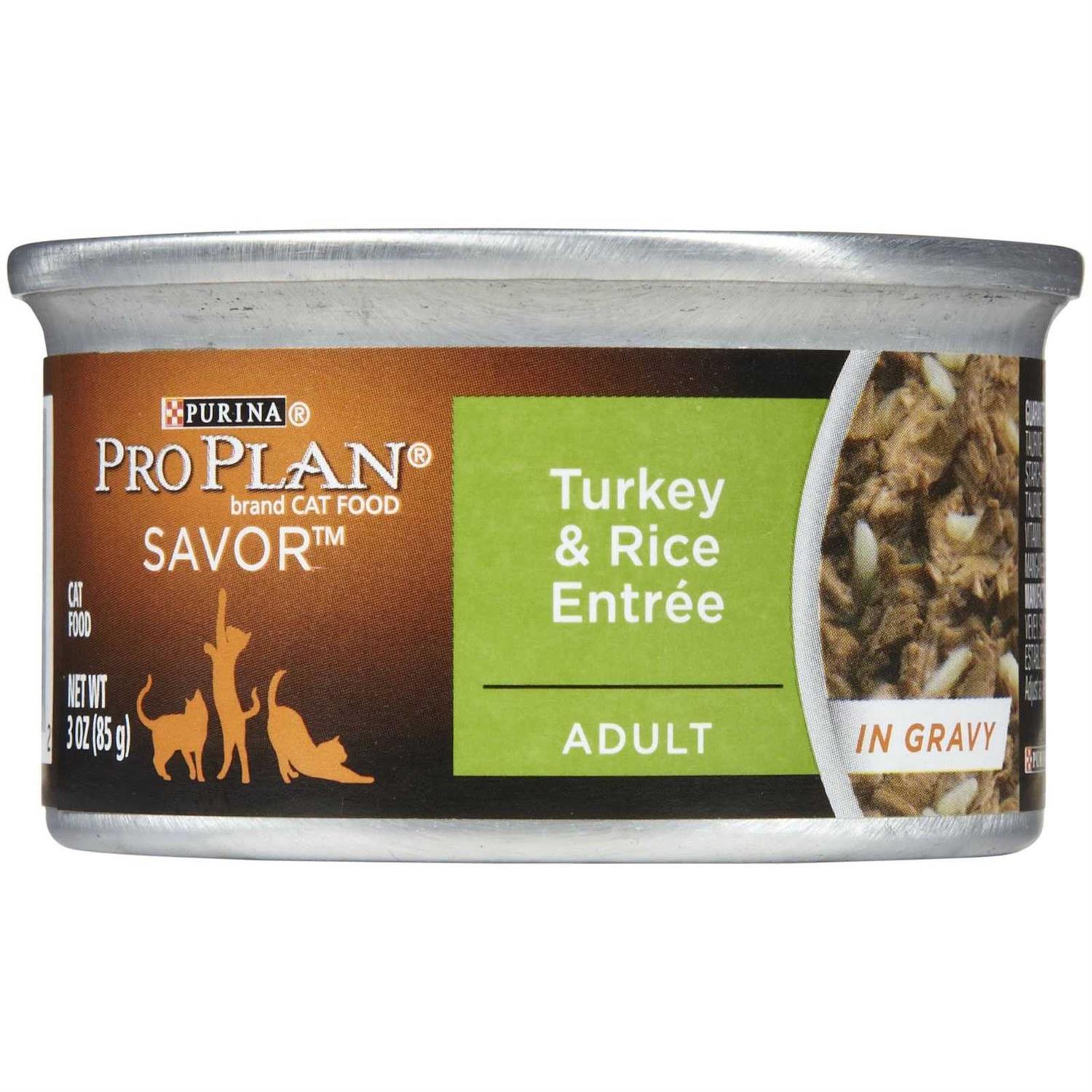 Pro Plan Cat Turkey & Rice Entree Canned Food
