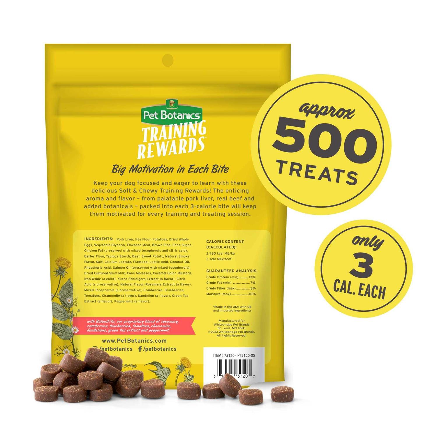 Pet Botanics Training Rewards Dog Treats