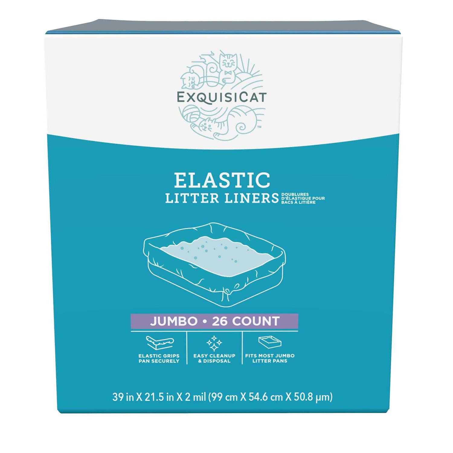 Exquisicat Elastic Litter Liners