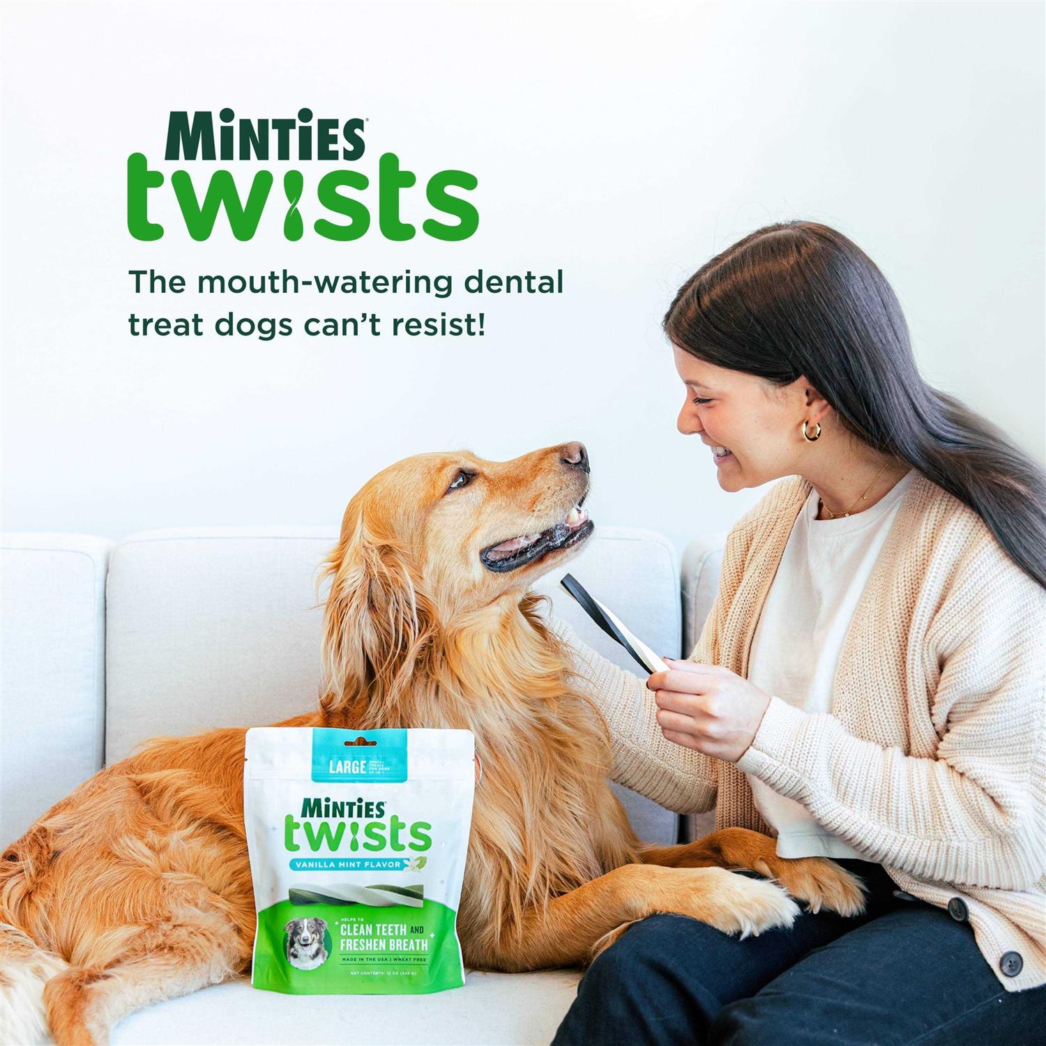 Sergeants Minties Twists Dental Treats