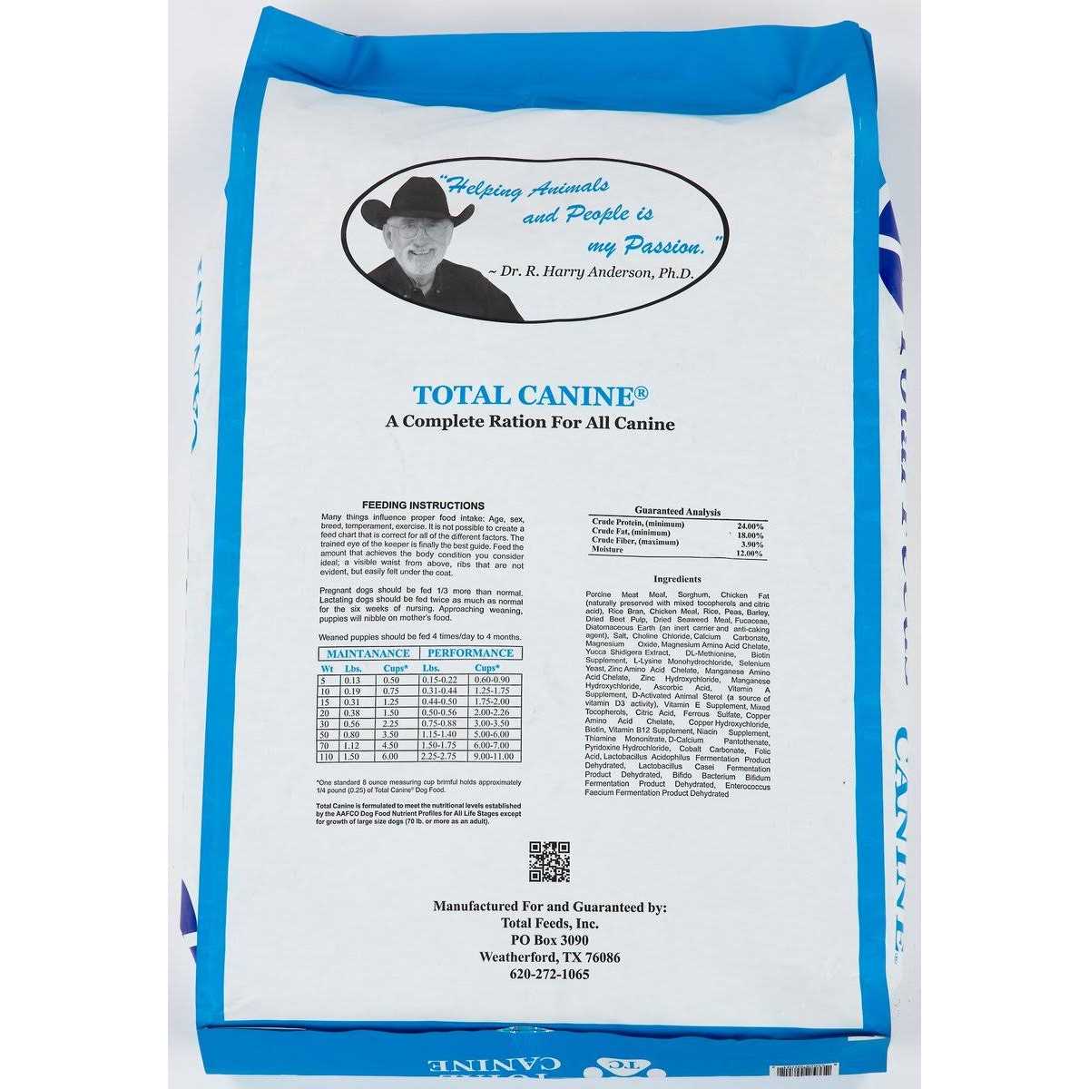 Total Feeds Total Canine Dog Food