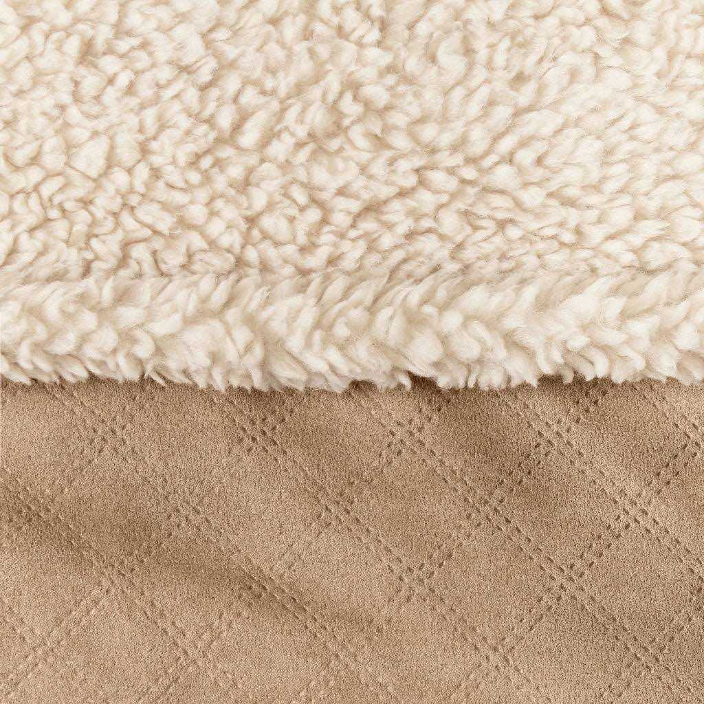 Orvis ComfortFill-Eco Wraparound Dog Bed with Fleece