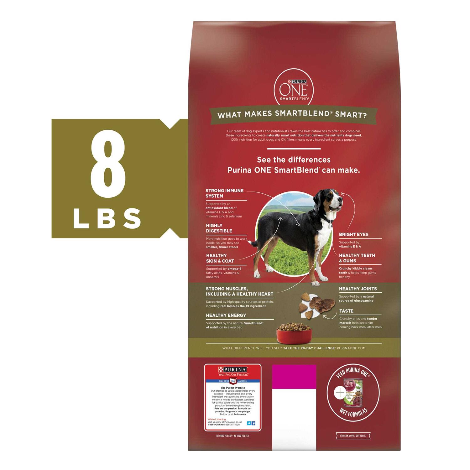 Purina ONE Dry Dog Food Rice Formula