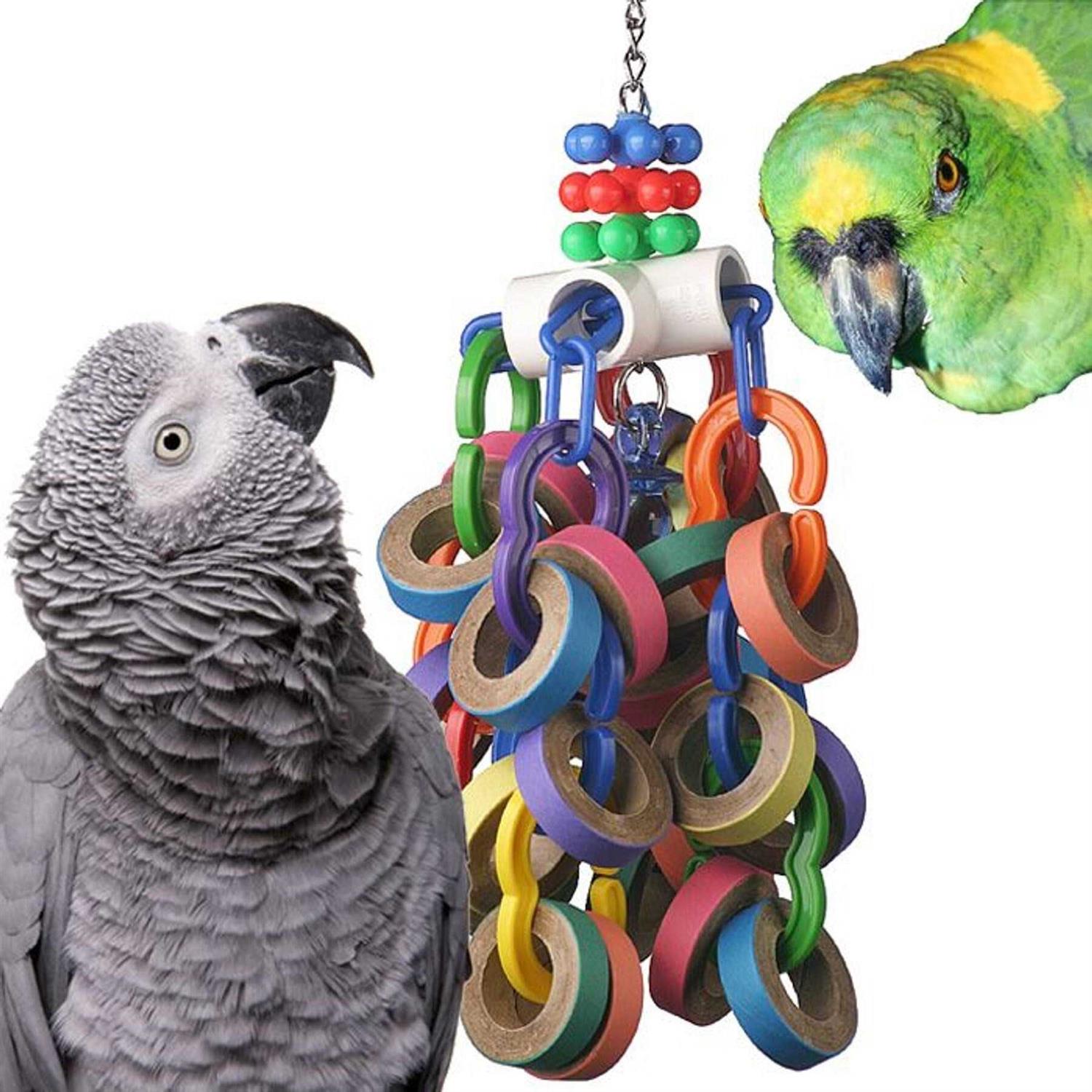 Super Bird Creations SB1107 Bagel Cascade Bird Toy