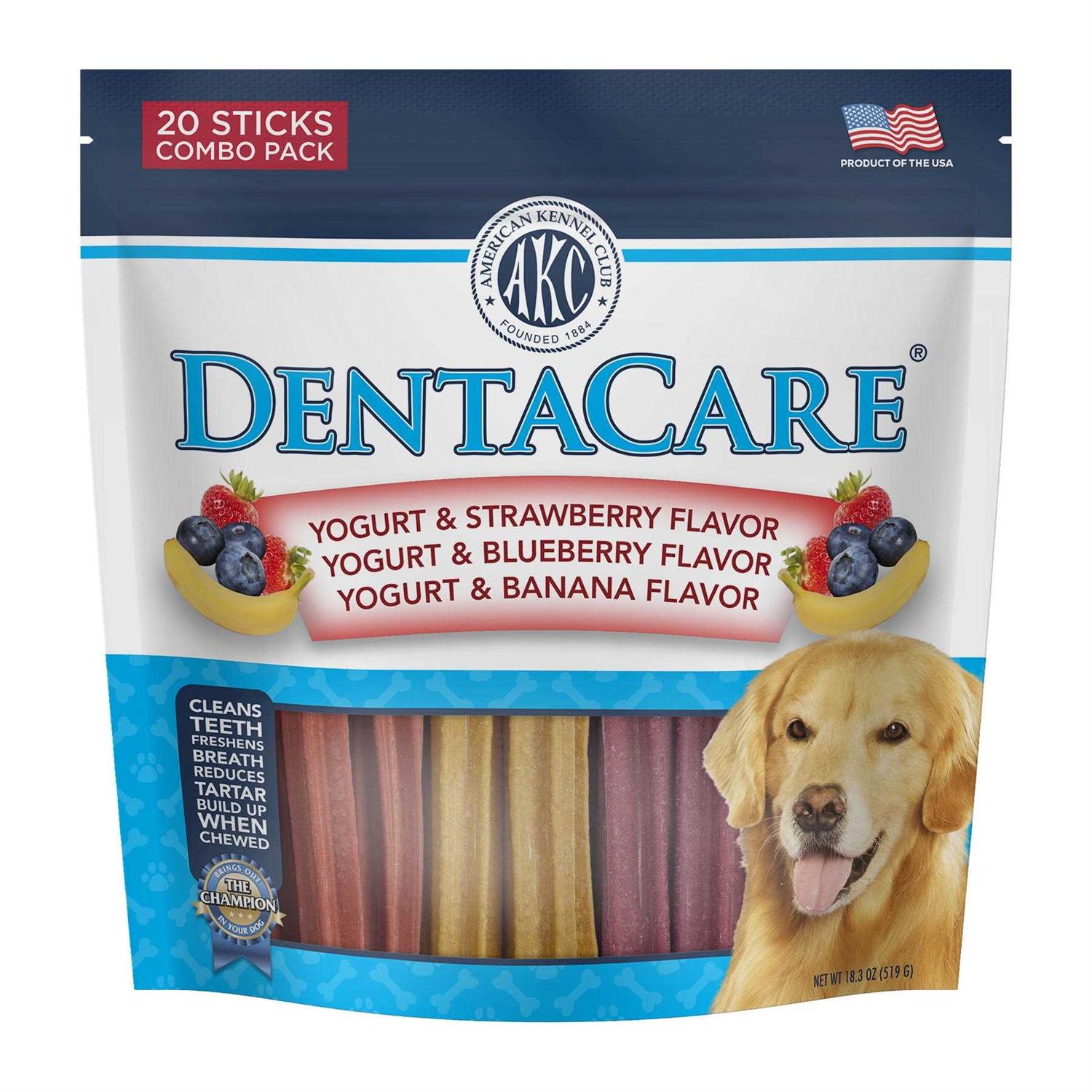 American Kennel Club Dentacare Dental Sticks for Dogs Combo Pack
