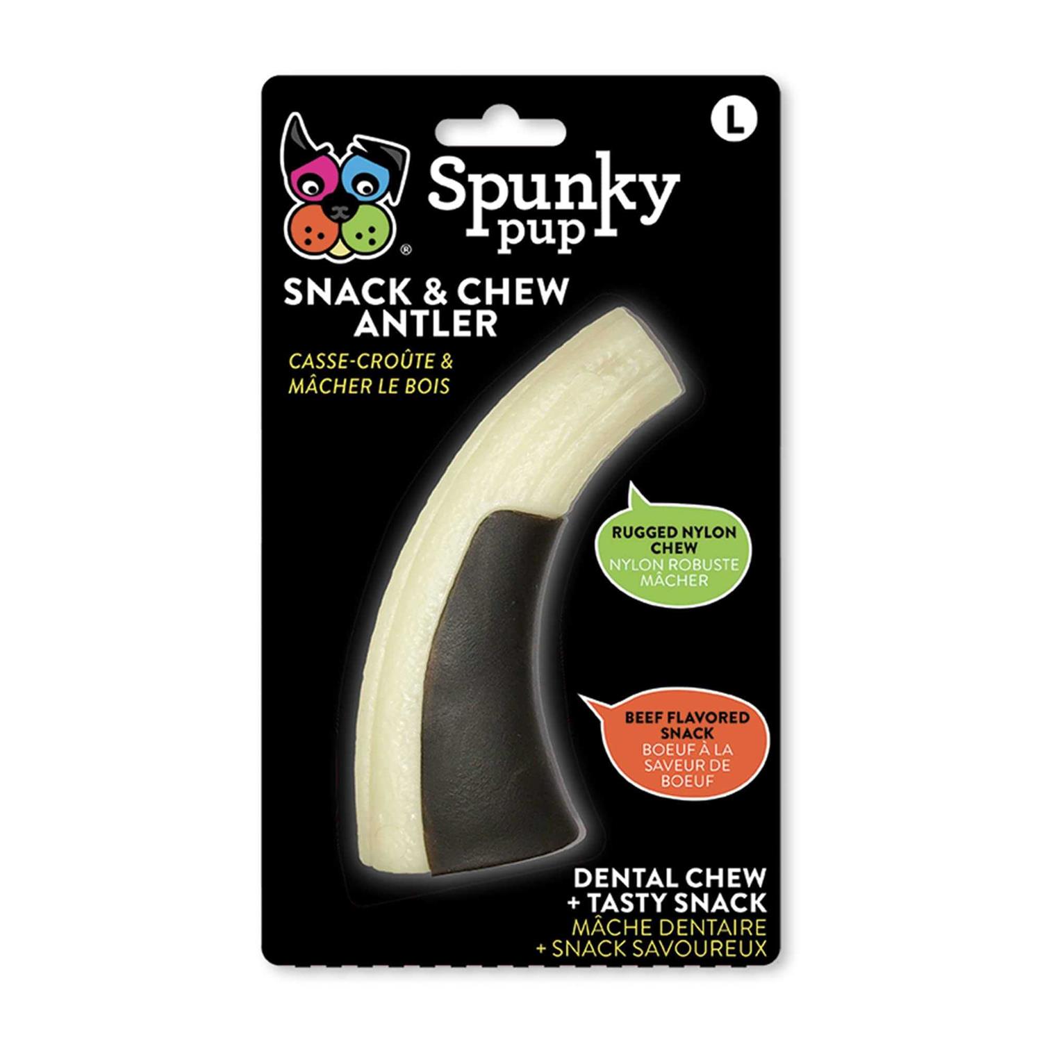 Spunky Pup Snack & Chew Antler