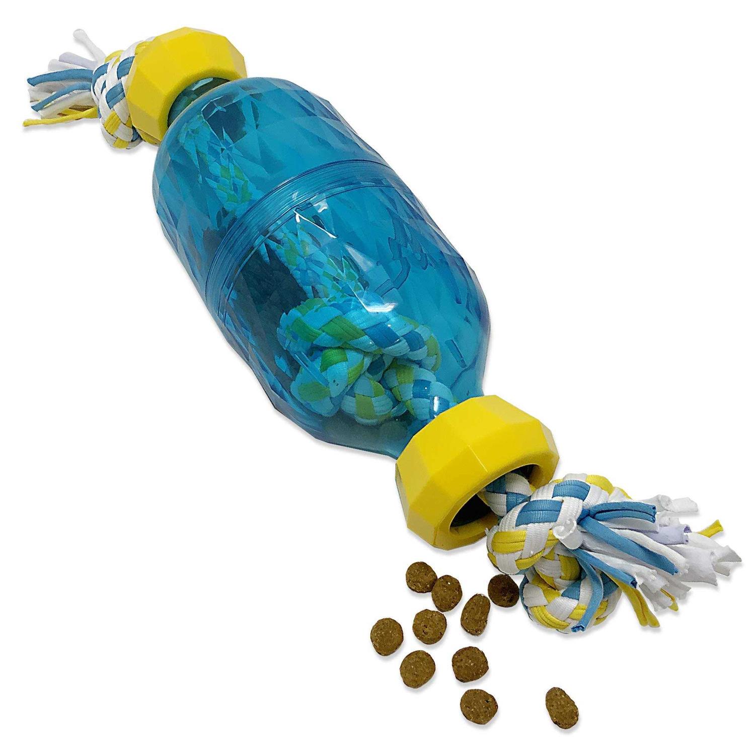 Ourpets IQ Treat Tug & Activity Dog Puzzle & Rope Dog Toy