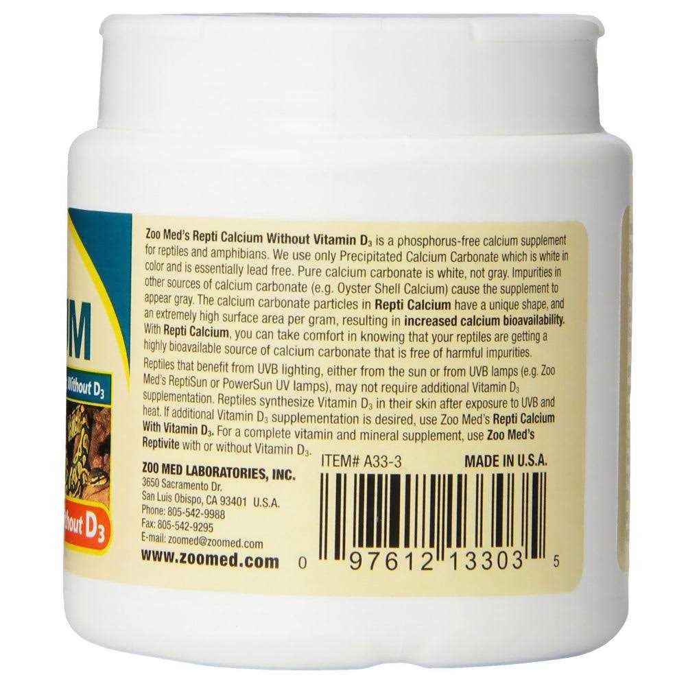 Zoo Med Repti Calcium without D3