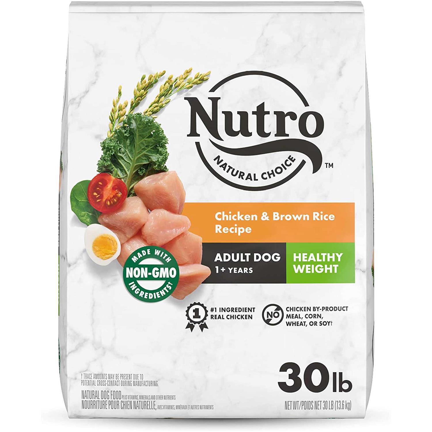 Nutro Natural Choice Chicken & Brown Rice Healthy Weight Adult Dry Dog Food