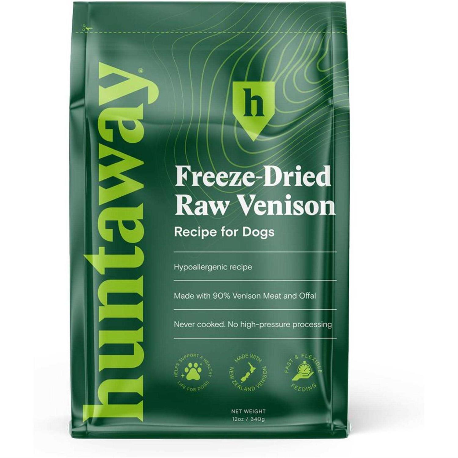 Huntaway Venison Grain-Free Freeze-Dried Dog Food