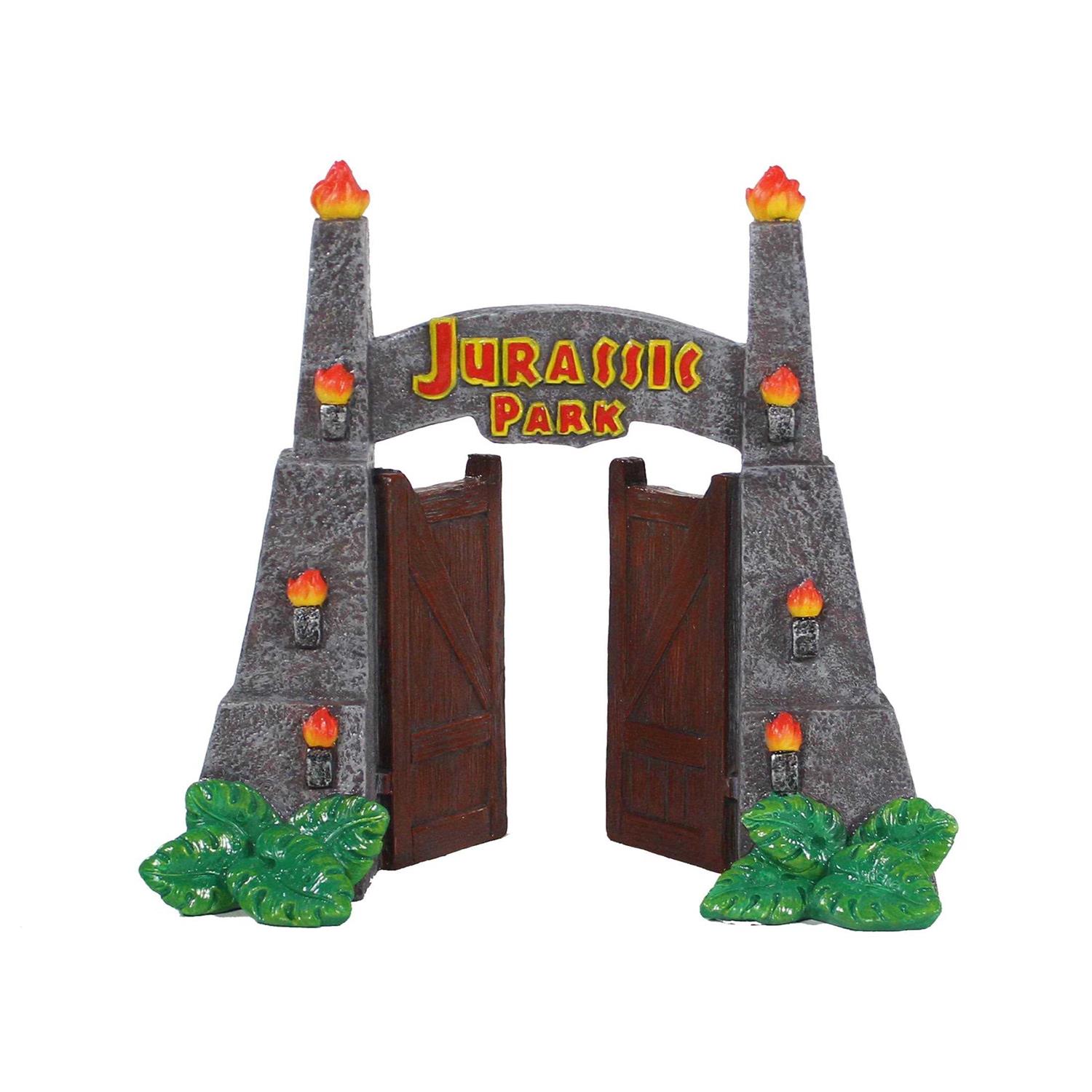 Penn Plax Jurassic Park Gate Ornament