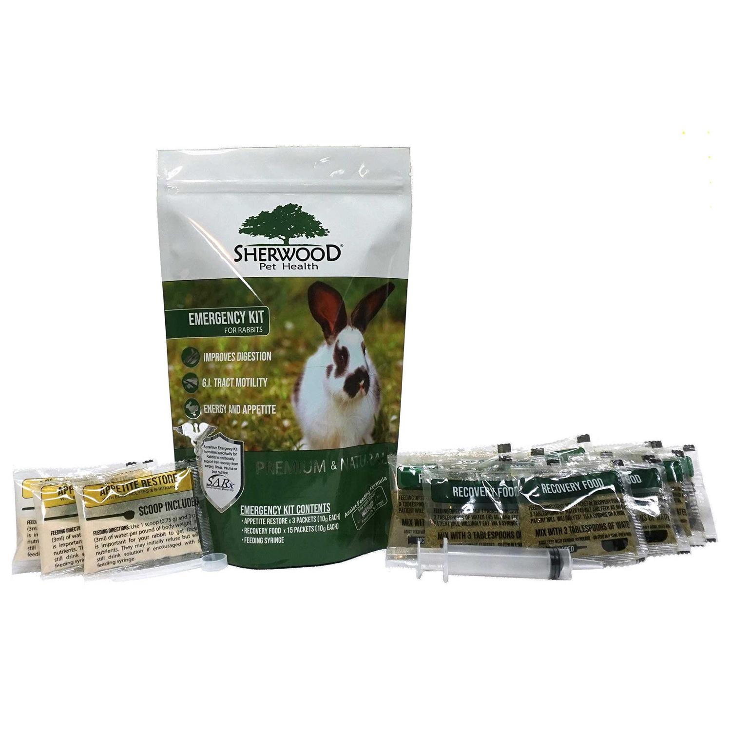 Sherwood Pet Health Pet Rabbit Emergency Kit with Timothy Recovery Food